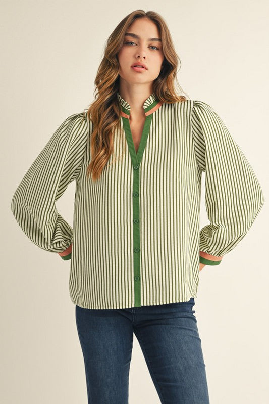 Don’t Doubt Me Olive Top