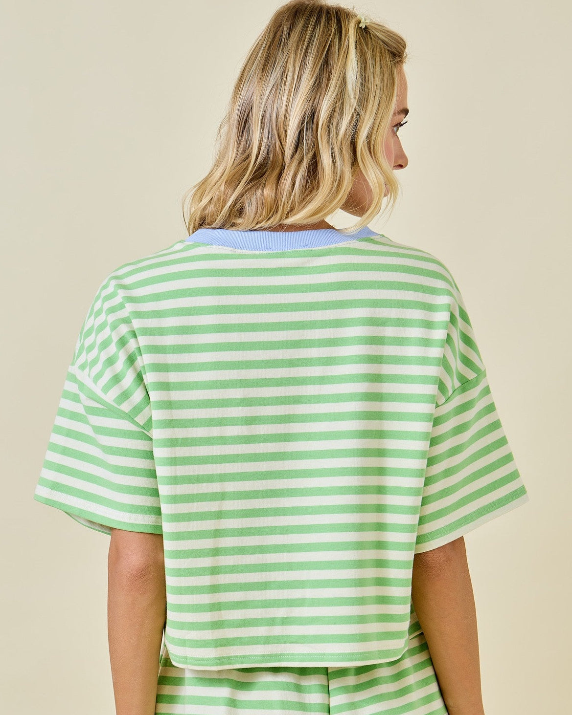 All in a Day Green Top