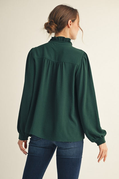 Eternal Style Hunter Green Top