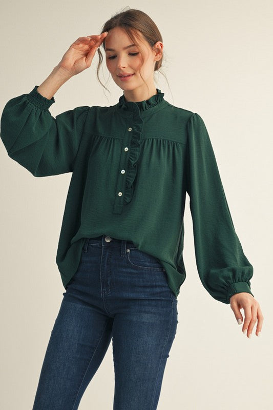Eternal Style Hunter Green Top