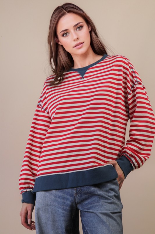 Never Looked Back Red Top