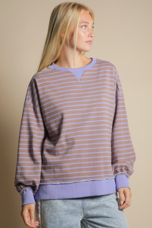 Never Looked Back Lavender Top