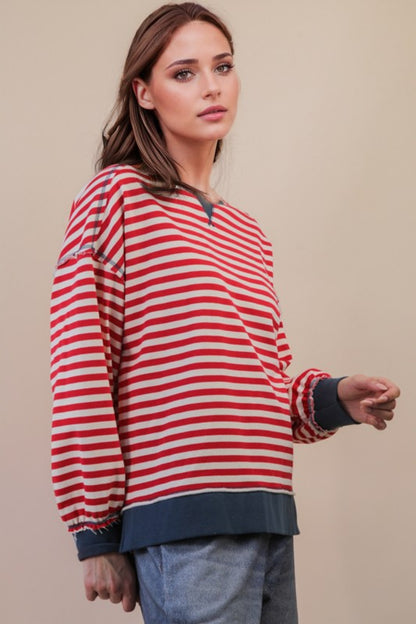 Never Looked Back Red Top