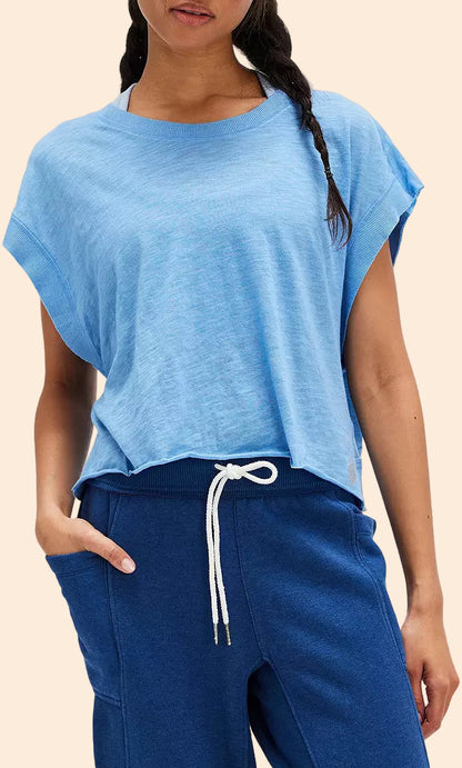 My Time Denim Blue Tee