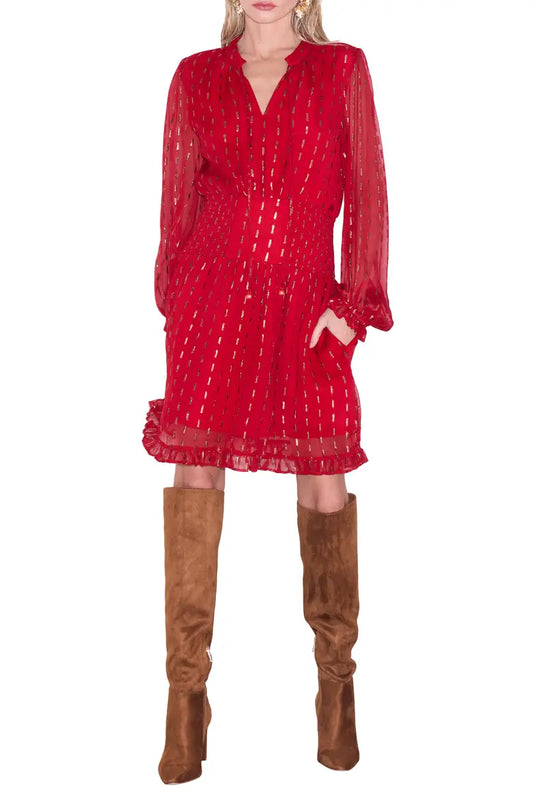 Gilded Shimmer Dress