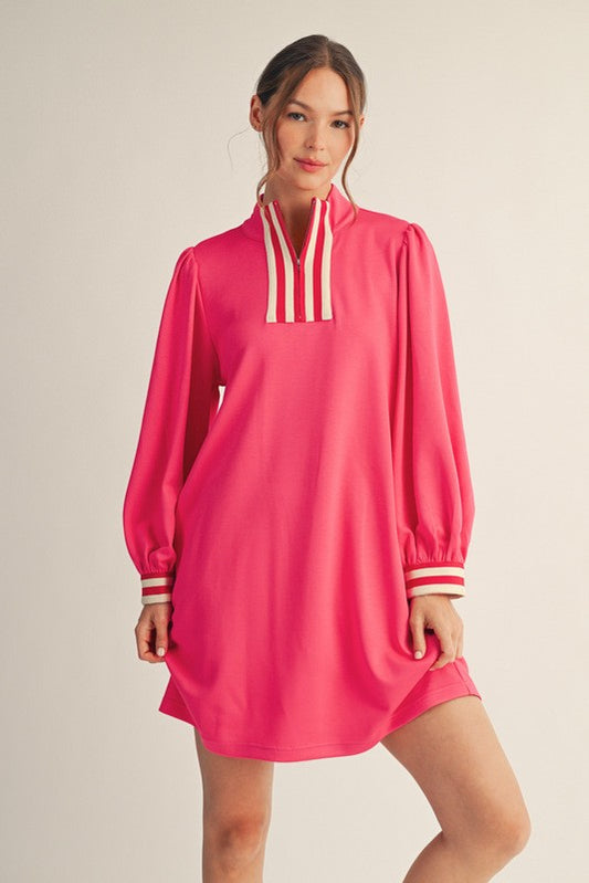 Let's Do This Hot Pink Dress