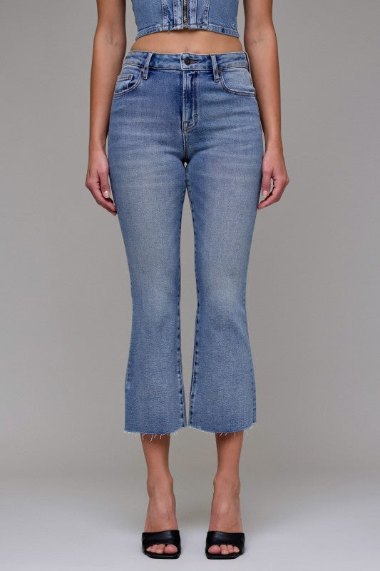 Ryan Medium Light Cropped Denim