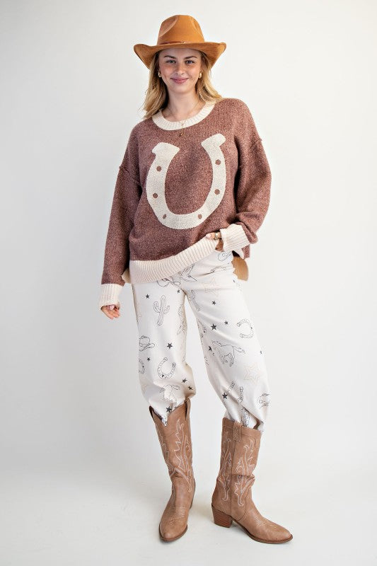 Horseshoe Harmony Sweater