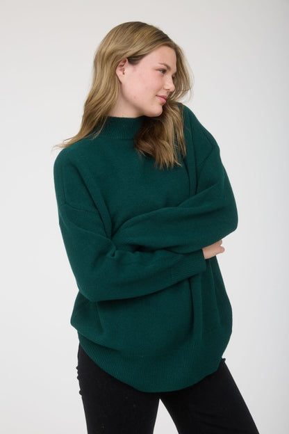Nothing Else Green Sweater