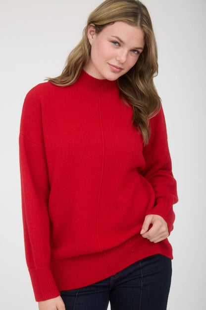 Nothing Else Red Sweater