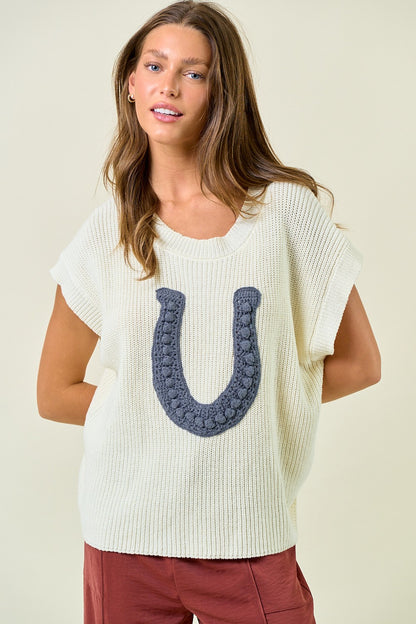 Holding the Reins Sweater Vest