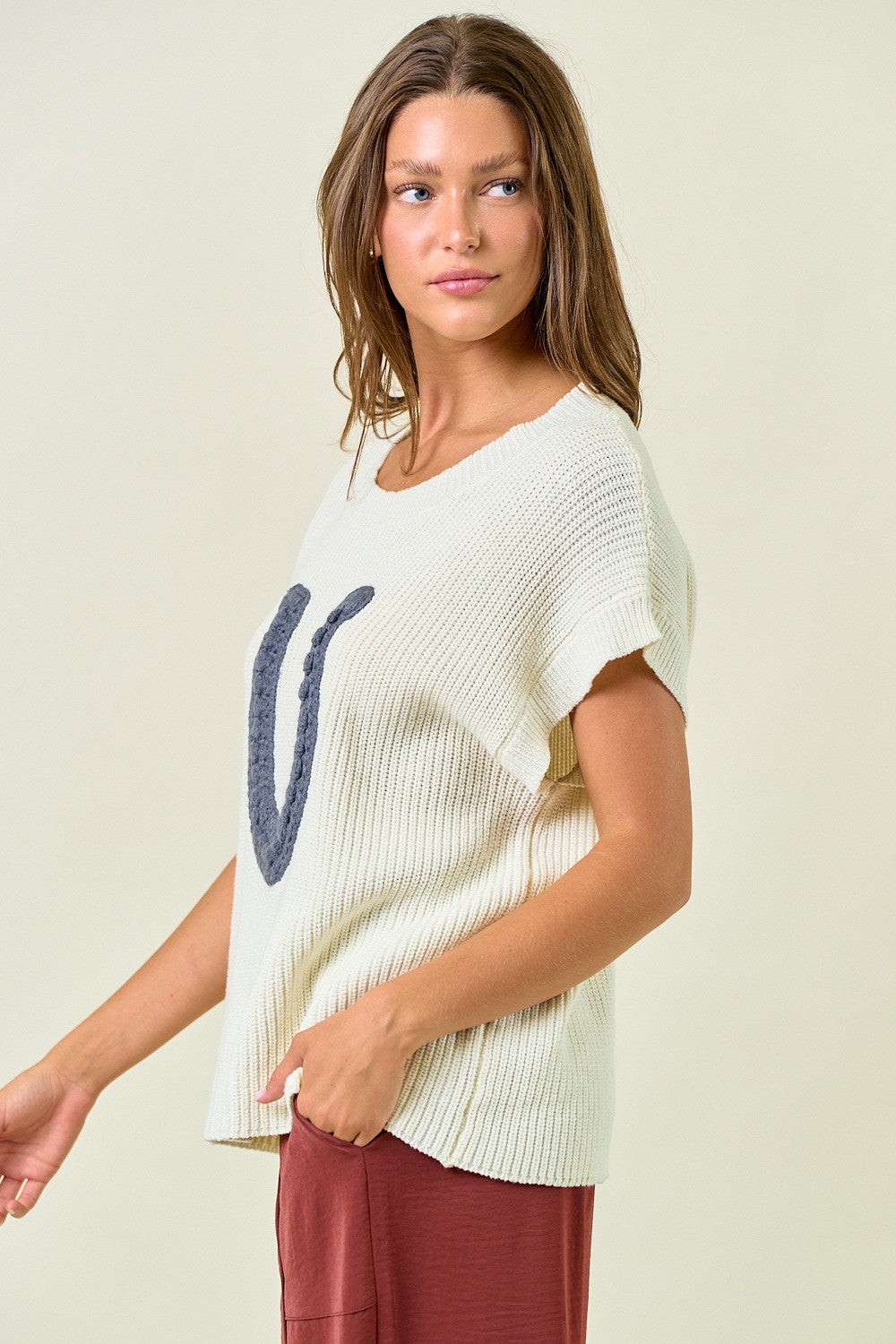 Holding the Reins Sweater Vest