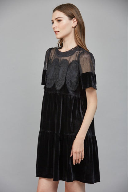 Made For The Moment Black Dress
