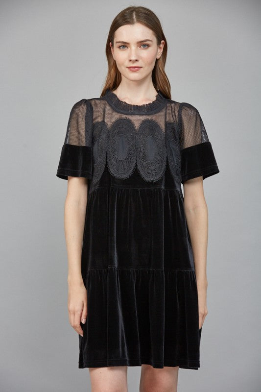 Made For The Moment Black Dress
