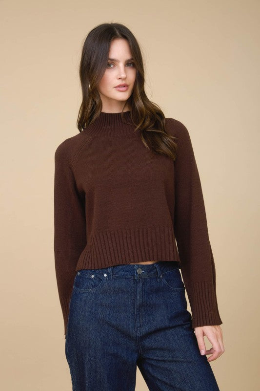 Warm Whispers Brown Sweater