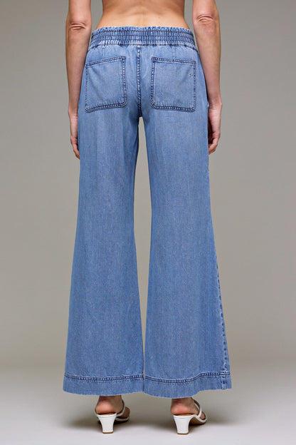 Nori Pull-on Super Wide Leg Denim