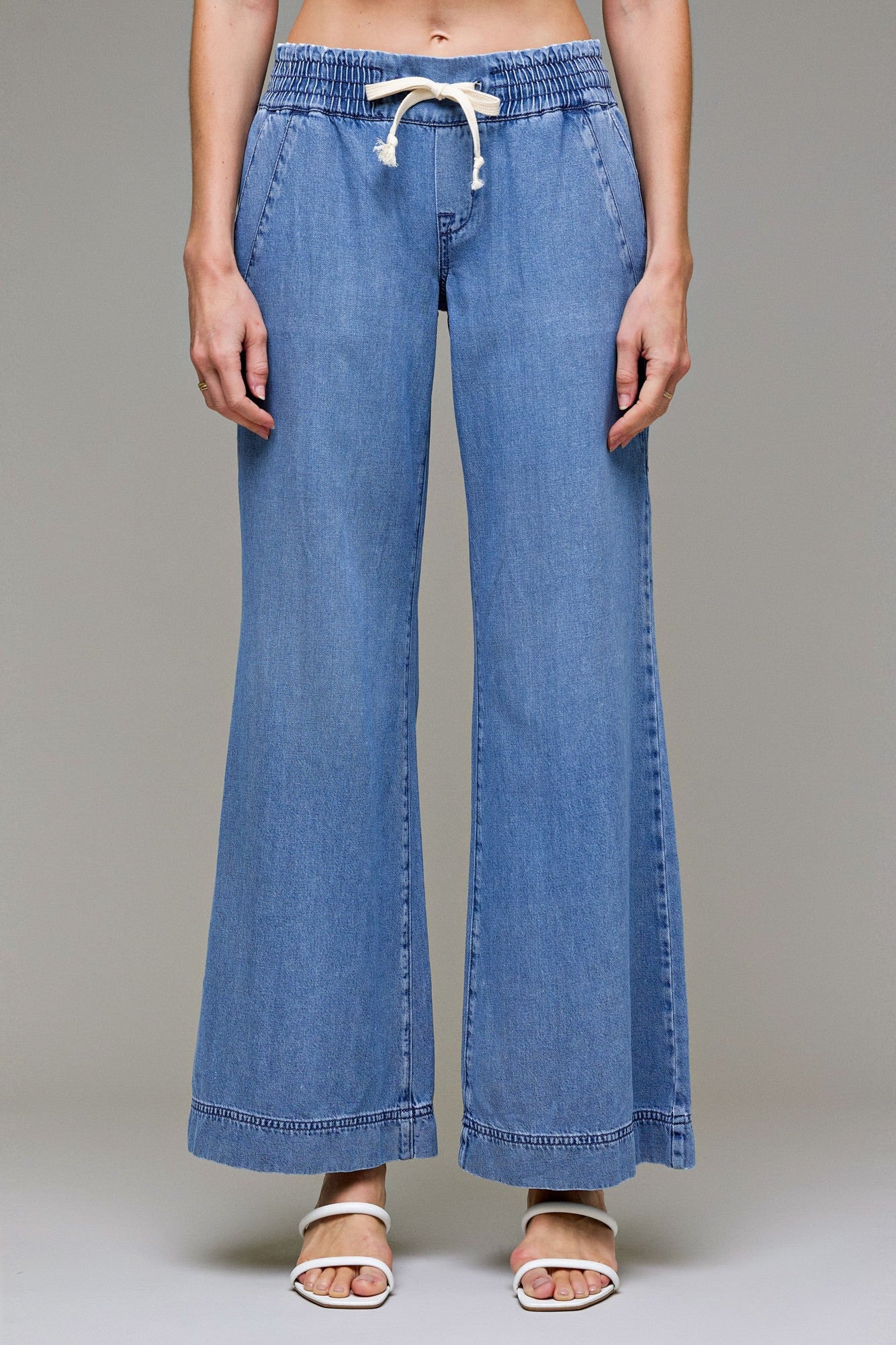 Nori Pull-on Super Wide Leg Denim