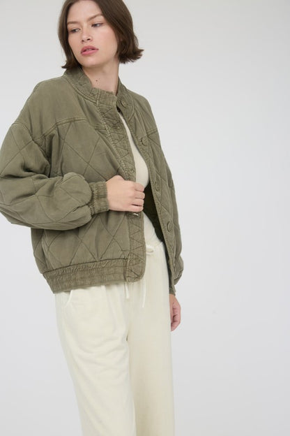All in a Day Olive Jacket