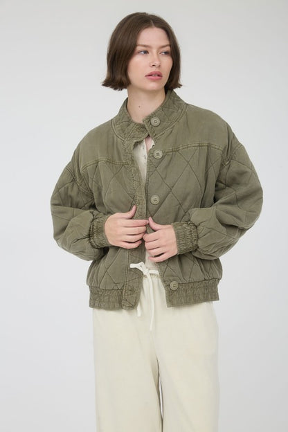 All in a Day Olive Jacket