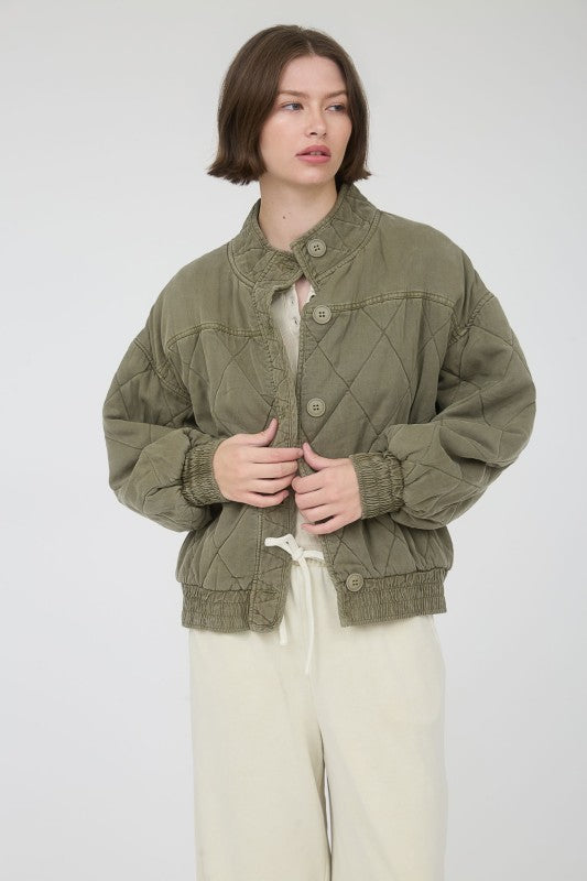 All in a Day Olive Jacket