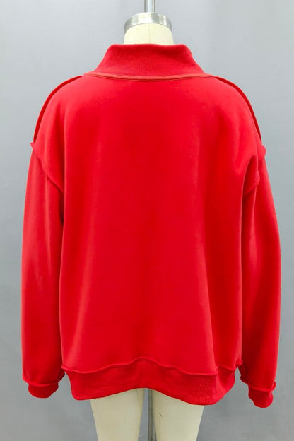 Merry Moment Red Sweatshirt