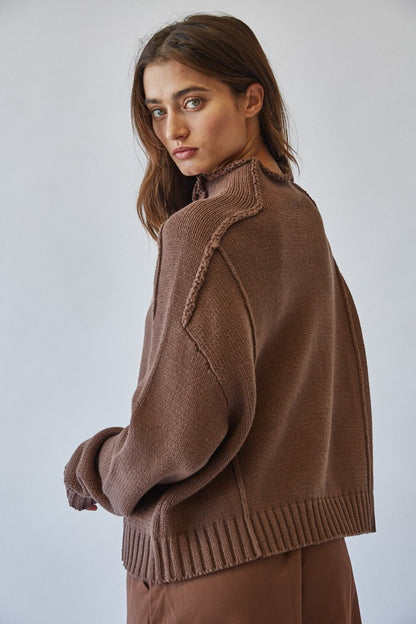 All The While Chocolate Sweater