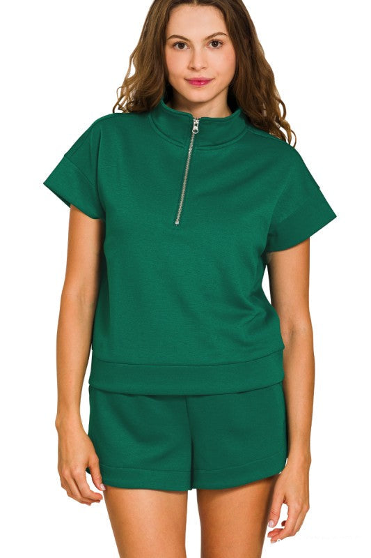 Keep It Casual Hunter Green Set