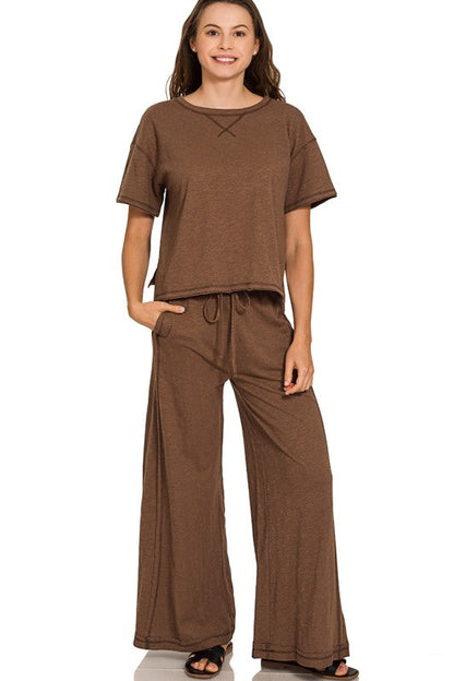 Casual Classic Brown Set