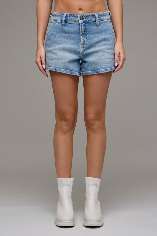 Finn Medium Light High Rise Shorts