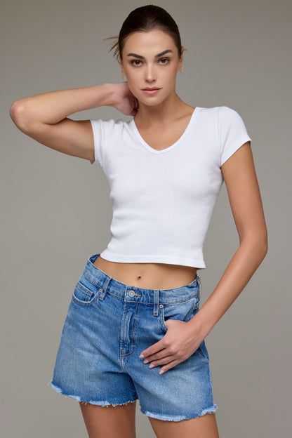 Ava Medium Vintage High Rise Shorts