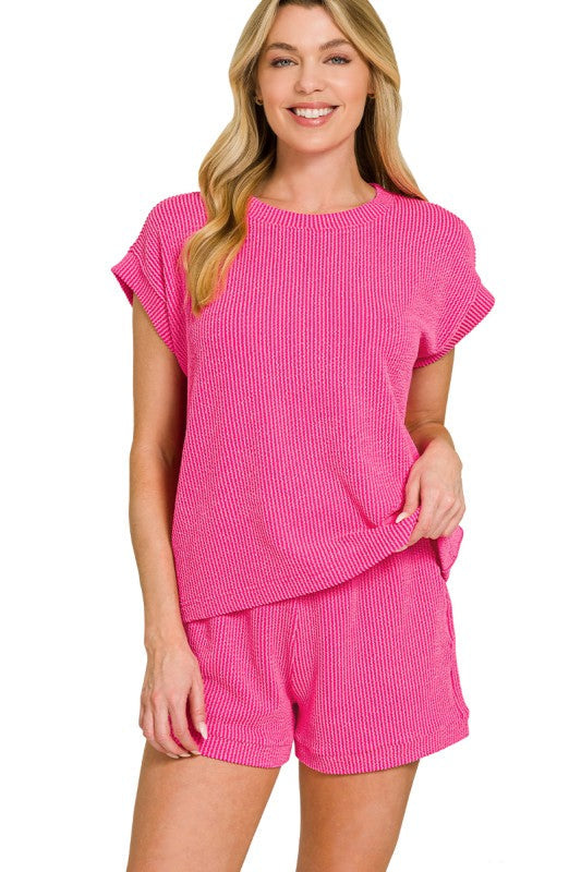 Pure Comfort Hot Pink Set