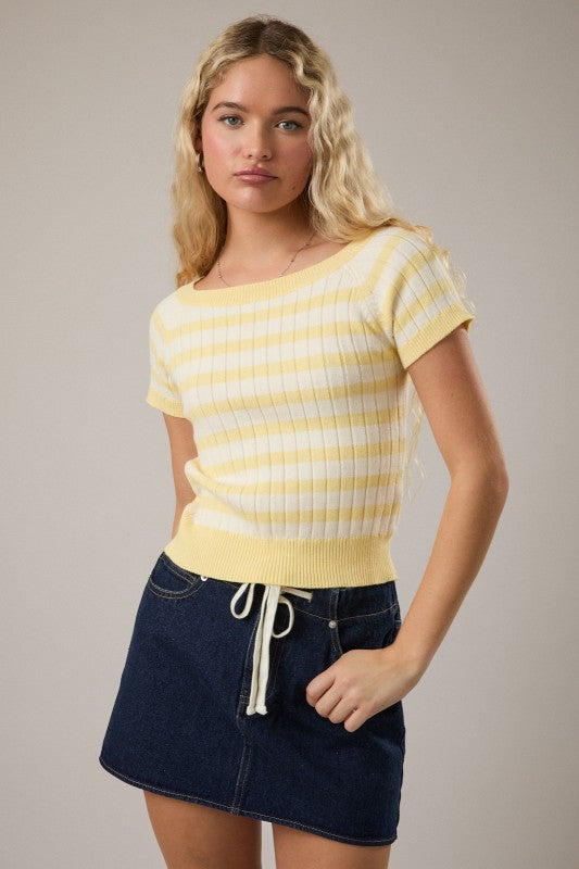 Stripe Bliss Top