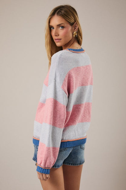 Pretty in Stripes Sweater