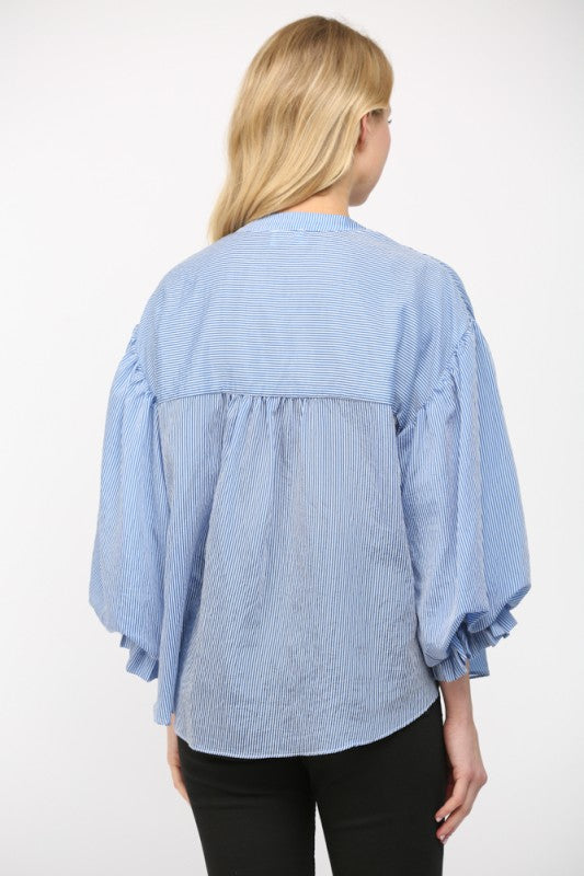 Just as I Said Blue Top