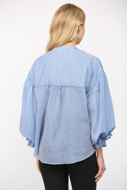 Just as I Said Blue Top