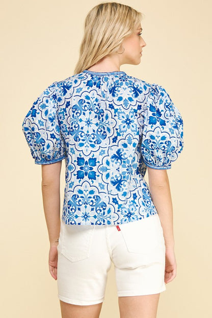 Porcelain Garden Top