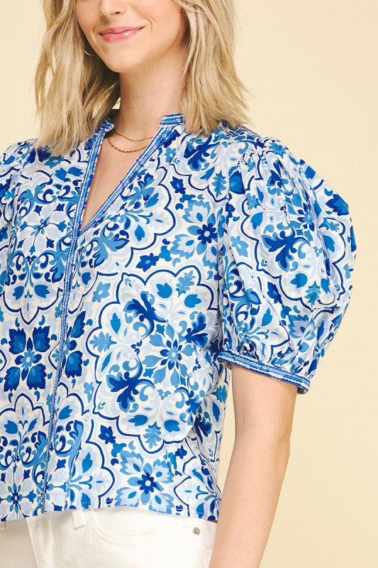 Porcelain Garden Top