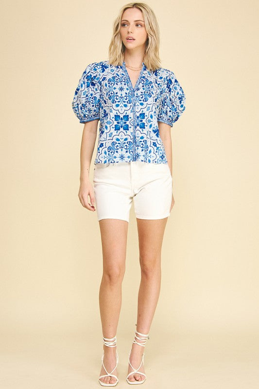 Porcelain Garden Top