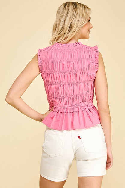 Moment of Truth Pink Top