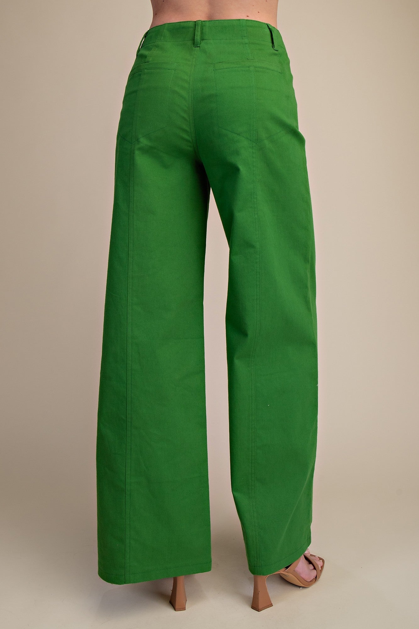What Can I Say Green Pants