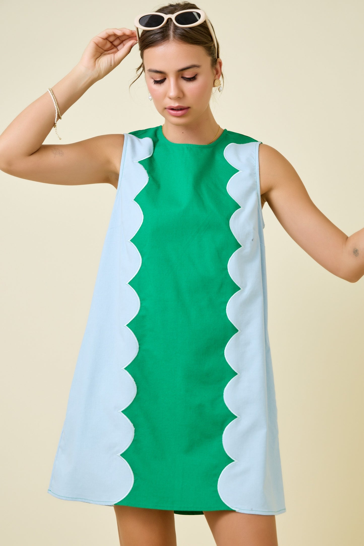 Sweet Ease Green Dress