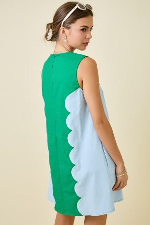 Sweet Ease Green Dress