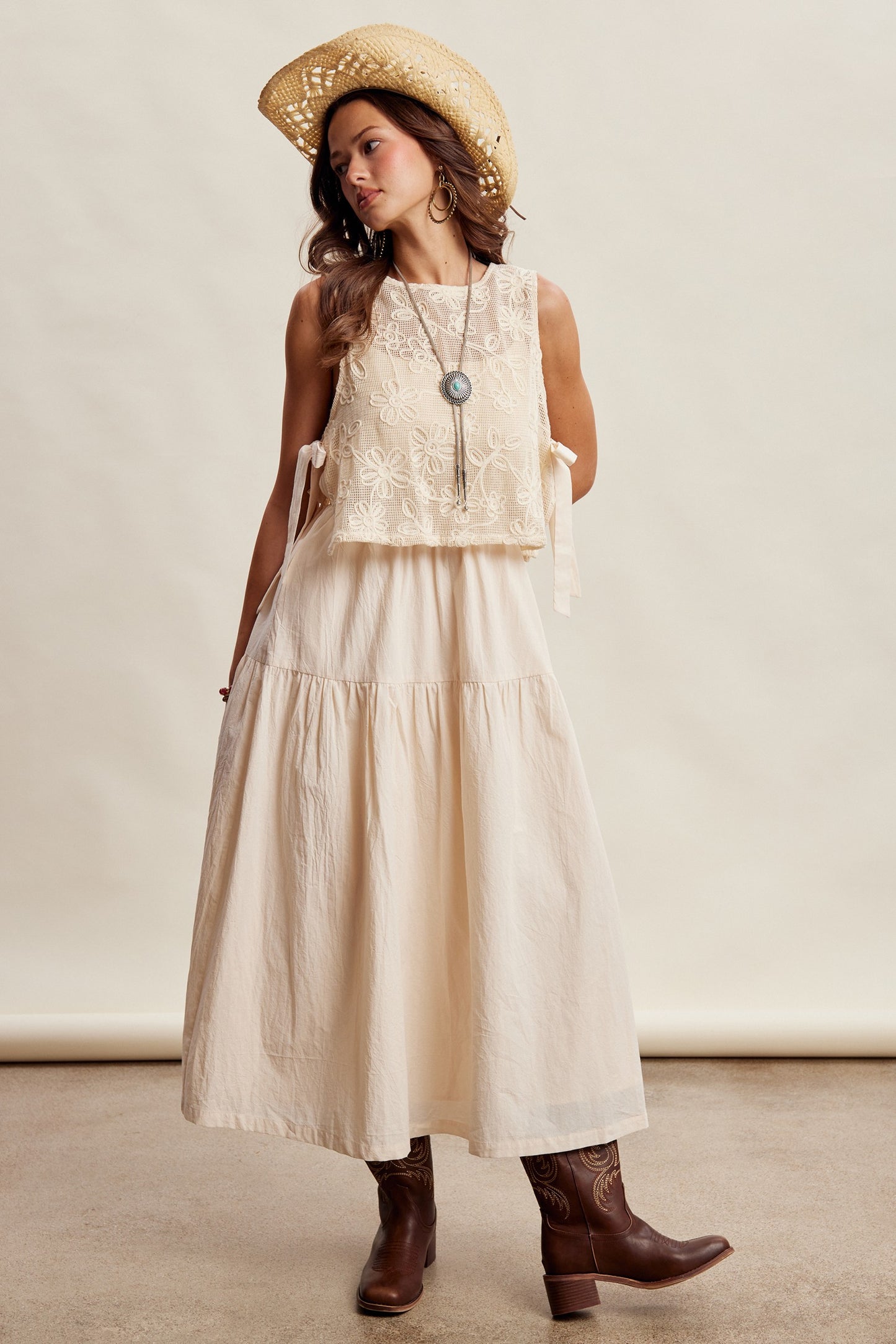 Sweet Whispers Midi Dress