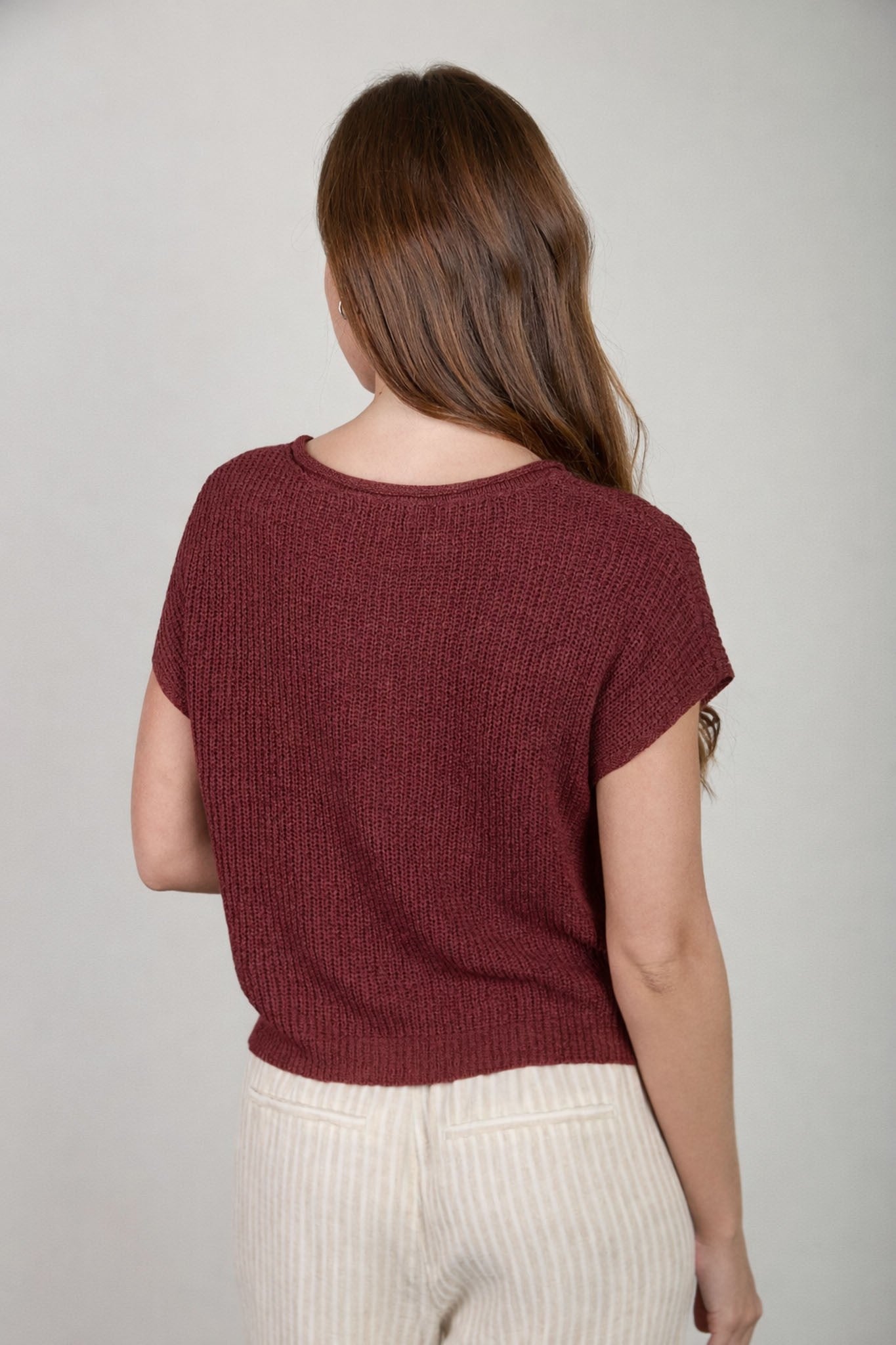 Everyday Moments Maroon Top