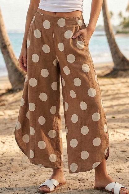Anywhere You Go Polka Dot Pants