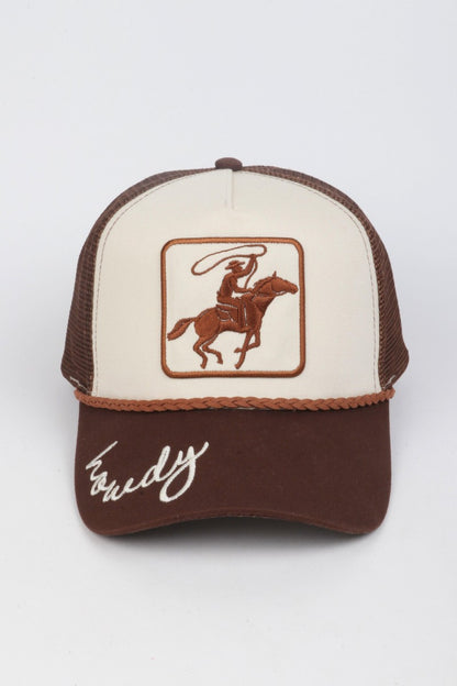 Western Cowboy Patch Cap