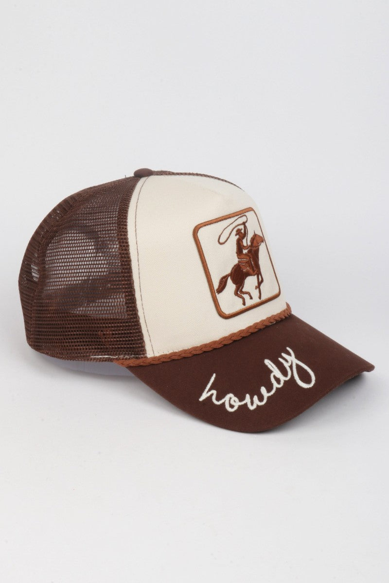 Western Cowboy Patch Cap