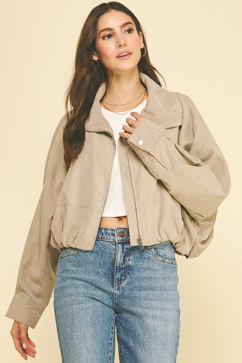 Delicate Balance Bomber Jacket