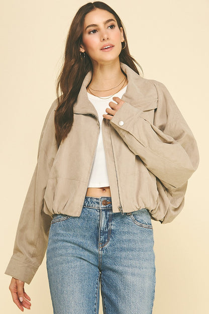 Delicate Balance Bomber Jacket