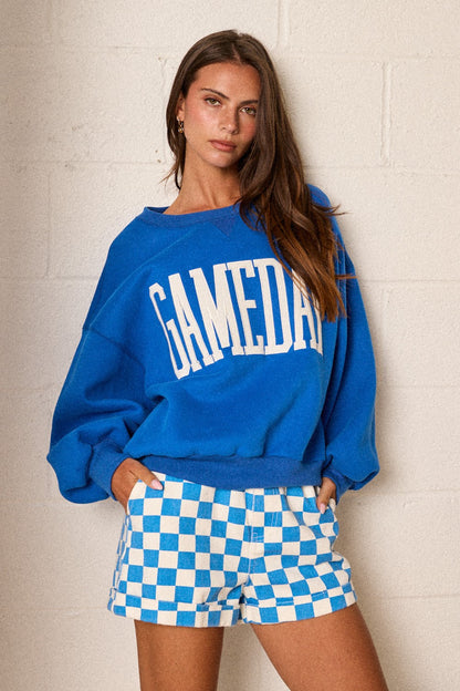 Gameday Blue Sweatshirt